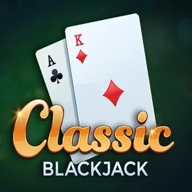 Classic Blackjack slot visual from Red Tiger Gaming available on rollxos.pl