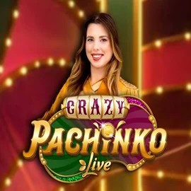 Crazy Pachinko game by Evolution – logo hosted on Rollxo Casino