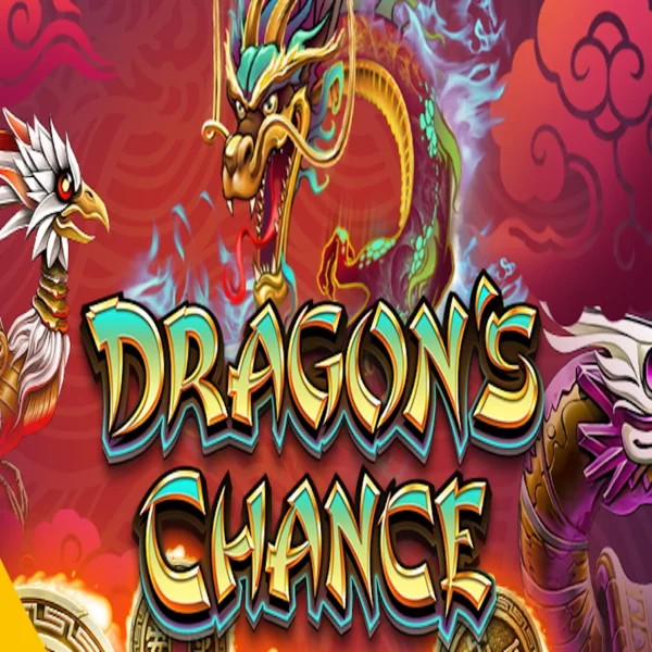 Dragons Chance slot logo by BF Games at Rollxo Casino