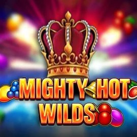 Mighty Hot Wilds online game logo by Inspired Gaming on rollxos.pl